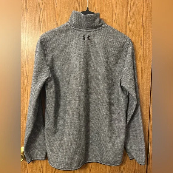 Under Armour Coldgear Polartech Pocketed Fleece 1/4 Button Up - Picture 4 of 4